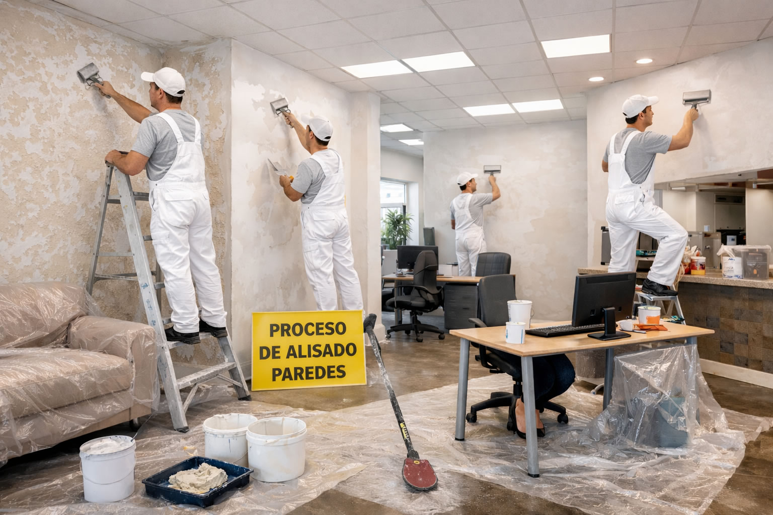 Eliminación de gotele